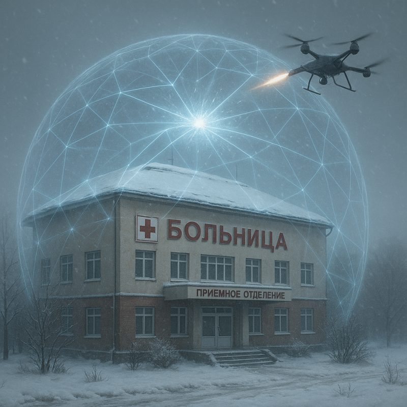 Защита медицинских учреждений (больниц) от беспилотников/БПЛА в Мурманске