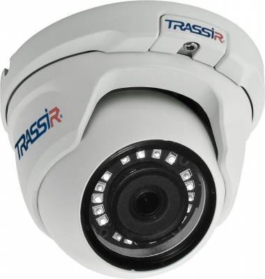 Видеокамера IP Trassir TR-D2S5 2.8-2.8мм цветная корп.:белый 