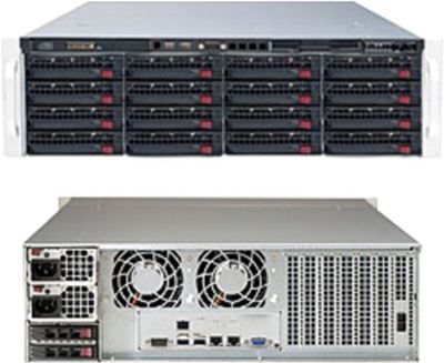Платформа SuperMicro SSG-6039P-E1CR16L x16 LSI3008 10G 2P 2x1200W 